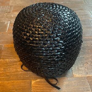 Chez Original Vintage Straw Woven Pillbox Hat🖤